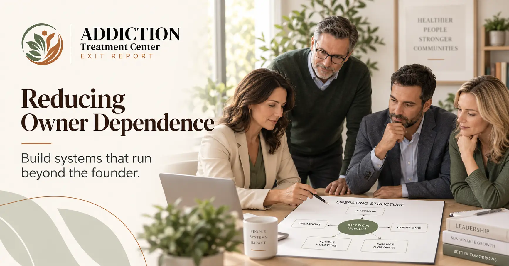 Reducing owner dependence before a SUD business sale
